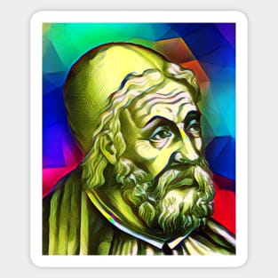 Ptolemy Colourful Portrait | Ptolemy Artwork 7 Sticker